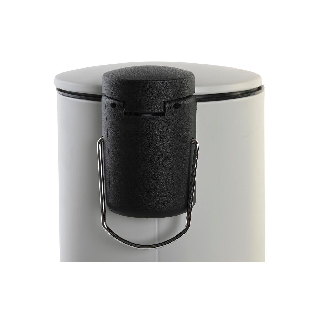 Pedal bin DKD Home Decor Light grey Dark grey Shabby Chic 3 L (2