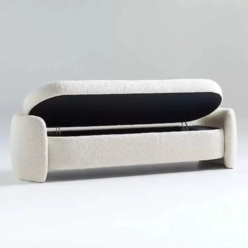 Vanity Chair Pouf Foot Stool Salon Storage Nordic Bench Seat Shoe Big Size Step Stool Ergonomic Muebles Entrance Hall Furniture